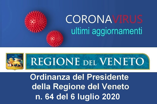 Ordinanza n. 64 del 6 luglio 2020.